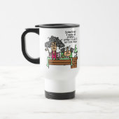 Mug De Voyage Humoristique, laissez grumeux dormir (Gauche)