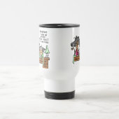 Mug De Voyage Humoristique, laissez grumeux dormir (Centre)