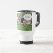 Mug De Voyage Humour berger allemand (Devant droit)