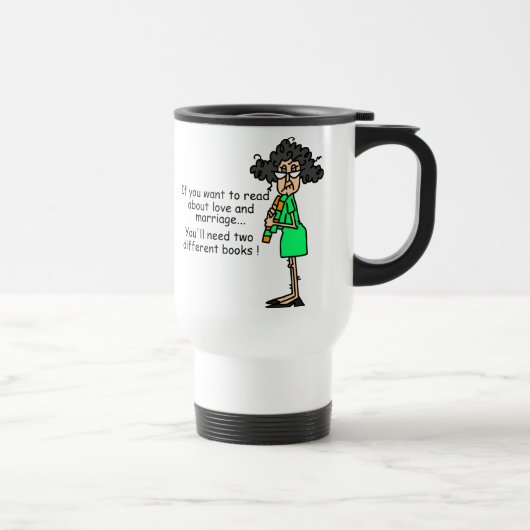 Mug De Voyage Humour d'amour et de mariage (Droite)