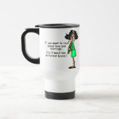 Mug De Voyage Humour d'amour et de mariage (Gauche)