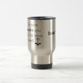 Mug De Voyage Humour d'avocat (Centre)