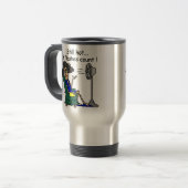 Mug De Voyage Humour de bouffée de chaleur (Devant gauche)