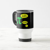 Mug De Voyage Humour irrationnel de pi (Devant gauche)