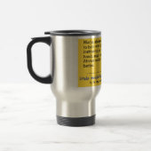Mug De Voyage Humour Médicale (Gauche)