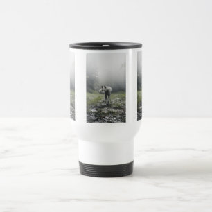Mug De Voyage Husky Sibérien Blanc