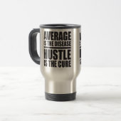 Mug De Voyage Hustle - Mots Motivationnels (Devant gauche)