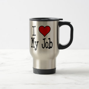 Mug De Voyage I coeur mon travail