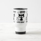 Mug De Voyage I Have Anger Issues Funny Cat Lover Gift (Centre)