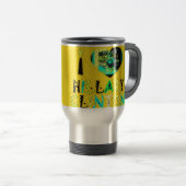 Mug De Voyage I Heart Hillary Clinton : Graffiti Expression Art (Devant droit)