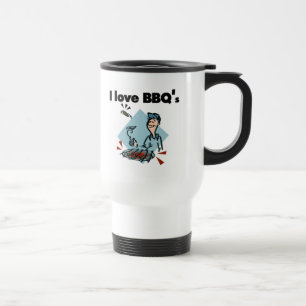 Mug De Voyage I Love BBQs T-shirts et cadeaux