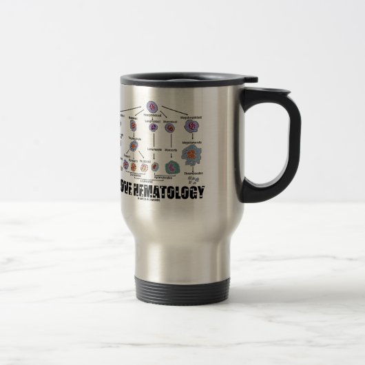 Mug De Voyage I Love Hematology (Droit)