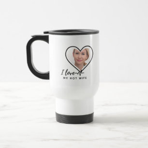 Mug De Voyage I Love My WIFE - Meilleur ami PHOTO personnalisée