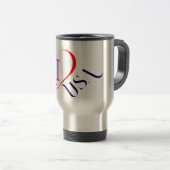 Mug De Voyage I Love USA (Devant droit)
