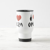 Mug De Voyage I opéra de coeur (Centre)