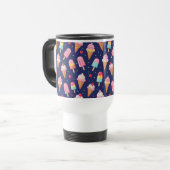 Mug De Voyage Ice cream, popsicles and cherries pattern (Devant gauche)