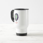 Mug De Voyage Icône de tête d'enchanteresse du peloton | de (Devant gauche)