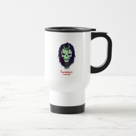 Mug De Voyage Icône de tête d'enchanteresse du peloton | de (Droite)