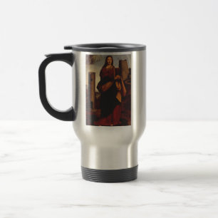 Mug De Voyage Icône sacrée de Sainte-Barbe Graphisme