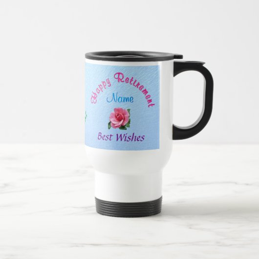 Mug De Voyage Idées heureuses personnalisées de cadeau de (Droite)