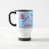 Mug De Voyage Idées heureuses personnalisées de cadeau de (Gauche)