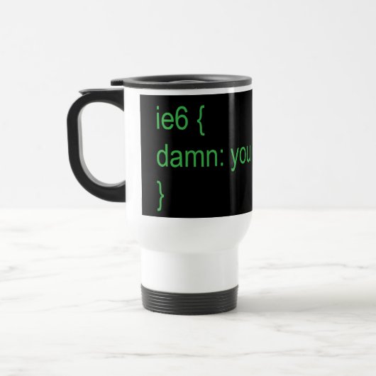 Mug De Voyage ie6 (Gauche)