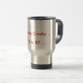 Mug De Voyage Iginla à Crosby (Devant droit)