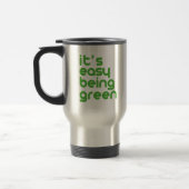 Mug De Voyage Il est être facile vert (Gauche)