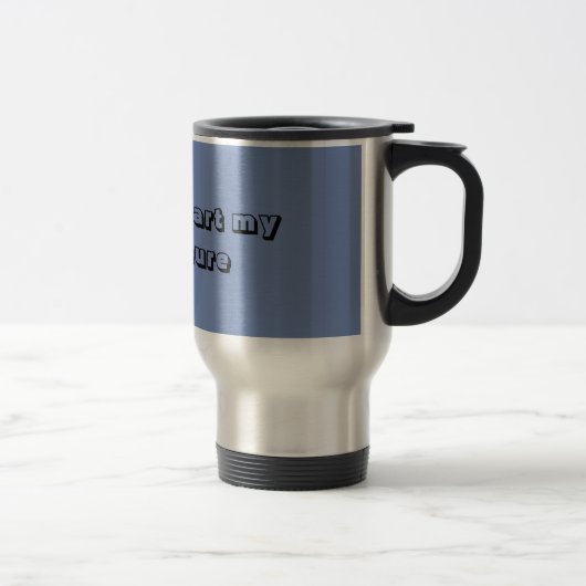 Mug De Voyage Il est temps de commencer mon aventure (Droit)