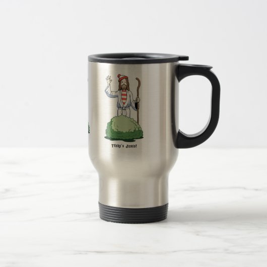 Mug De Voyage Il y a Jésus ! (Droit)