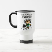 Mug De Voyage Illettrer l'Humour populaire (Gauche)
