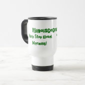 Mug De Voyage IllinoisGoGreen.org, changent votre pensée ! , (Devant gauche)