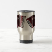 Mug De Voyage Illustration d'accordion (Centre)