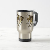 Mug De Voyage Illustration d'angelfish (Devant droit)