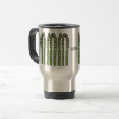 Mug De Voyage Illustration d'Asparagus (Devant gauche)