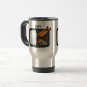 Mug De Voyage Illustration de Bento (Devant gauche)