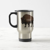 Mug De Voyage Illustration de bison (Gauche)