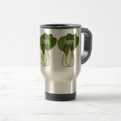 Mug De Voyage Illustration de Bok choy (Devant droit)