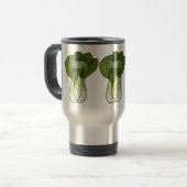 Mug De Voyage Illustration de Bok choy (Devant gauche)