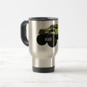 Mug De Voyage Illustration de camion monstre (Devant gauche)