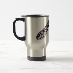 Mug De Voyage Illustration de caricature de murène tachetée
