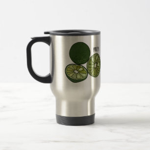 Mug De Voyage Illustration de chaux Kaffir