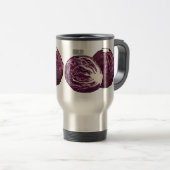Mug De Voyage Illustration de chou rouge (Devant droit)