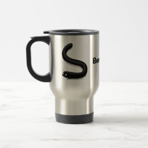 Mug De Voyage Illustration de dessin animé de mille-pattes migno