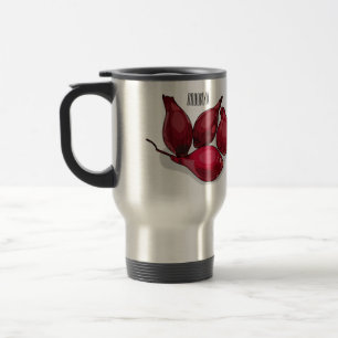 Mug De Voyage Illustration de dessin animé Shallot