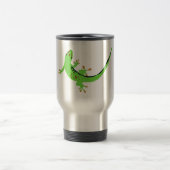 Mug De Voyage Illustration de Gecko Lizard Reptile (Centre)