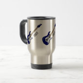 Mug De Voyage Illustration de guitare électrique (Devant gauche)