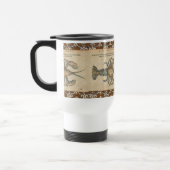 Mug De Voyage Illustration de homard, fruits de mer du Maine (Gauche)