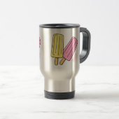 Mug De Voyage Illustration de Ice pop (Devant droit)