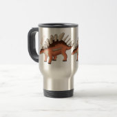 Mug De Voyage Illustration de Kentrosaurus (Devant gauche)